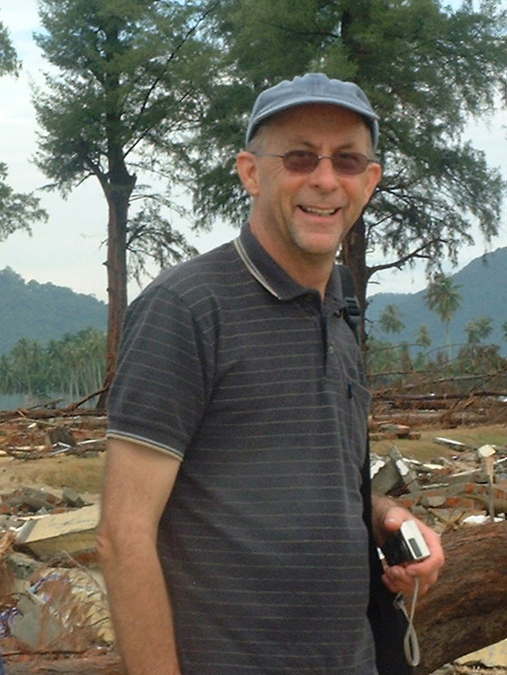 Phillip in Aceh, January 2005.