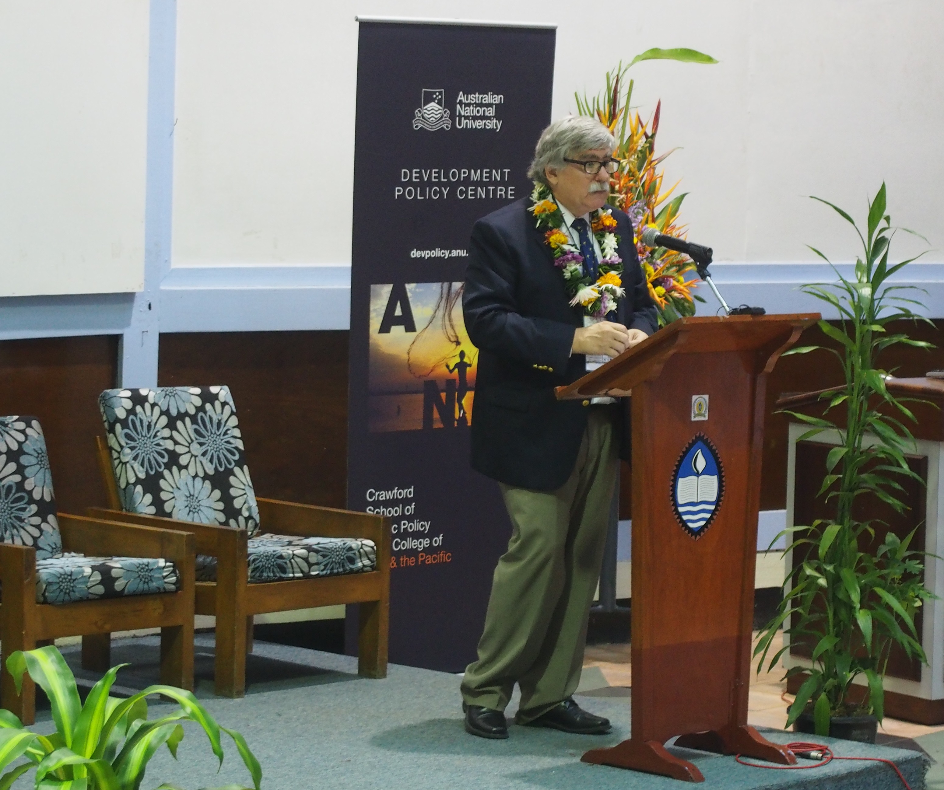 Jim Adams presenting at the 2015 PNG Update