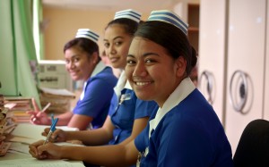 Nursing staff at Vaiola Hospital, Tonga (image: Flickr/World Bank, Tom Perry)