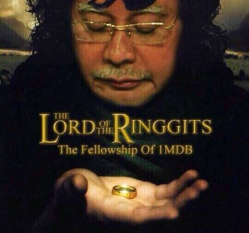 Photoshopped picture of the Malaysian PM from social media advocates