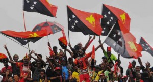 Celebrations in Port Moresby. Photo: EMTV
