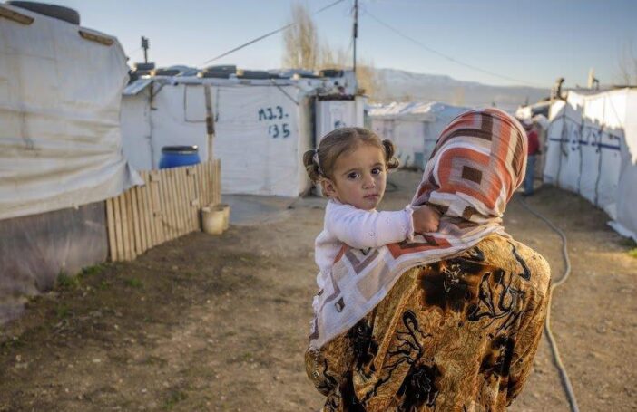 Syrian mother and child (image copyright World Vision Australia)