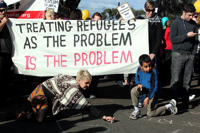 Refugee Rights Protest at Broadmeadows, Melbourne, 9 July 2011 (Flickr/Takver CC BY-SA 2.0)