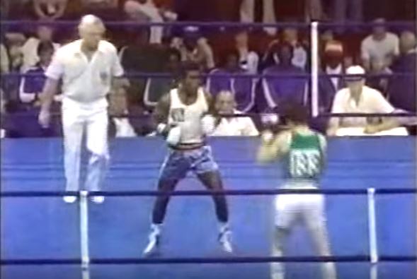 Screenshot - Tumat Sogolik, 1978 Commonwealth Games gold medal match (Youtube/Eamon Mcauley)