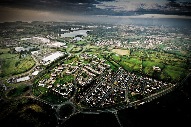 Craigavon, Northern Ireland from the air (Tim Proctor/Flickr CC BY-NC 2.0)