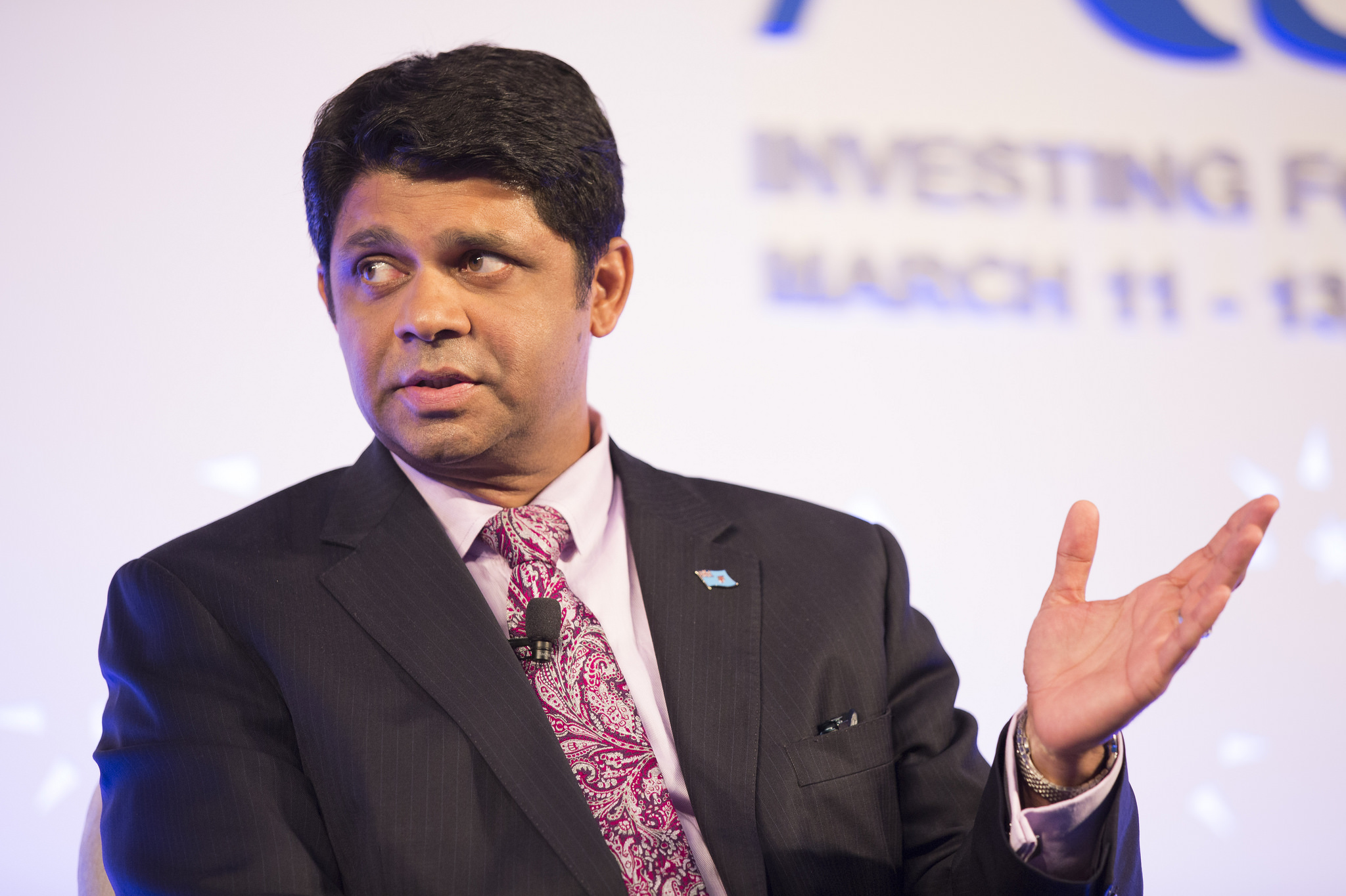 Aiyaz Sayed-Khaiyum, Attorney General and Minister of Economy, Fiji (IMF/Flickr CC BY-NC-ND 2.0)