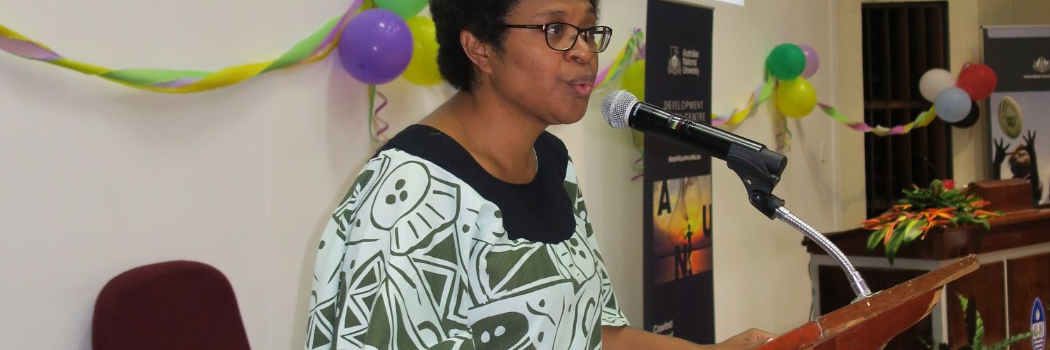 Fiona Hukula at 2017 PNG Update