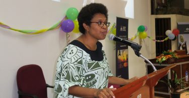 Fiona Hukula at 2017 PNG Update