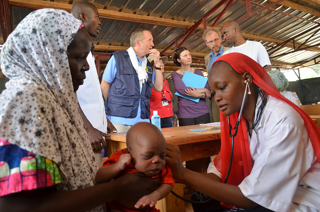 MSF outpatient nutrition centre, Tibiri, Niger (Hama Boureima/EC/ECHO/Flickr CC BY-NC-ND 2.0)