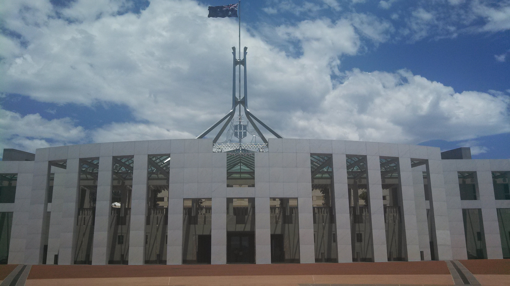 Parliament House, Canberra, Australia (Sarah J/Flickr/CC BY-ND 2.0)