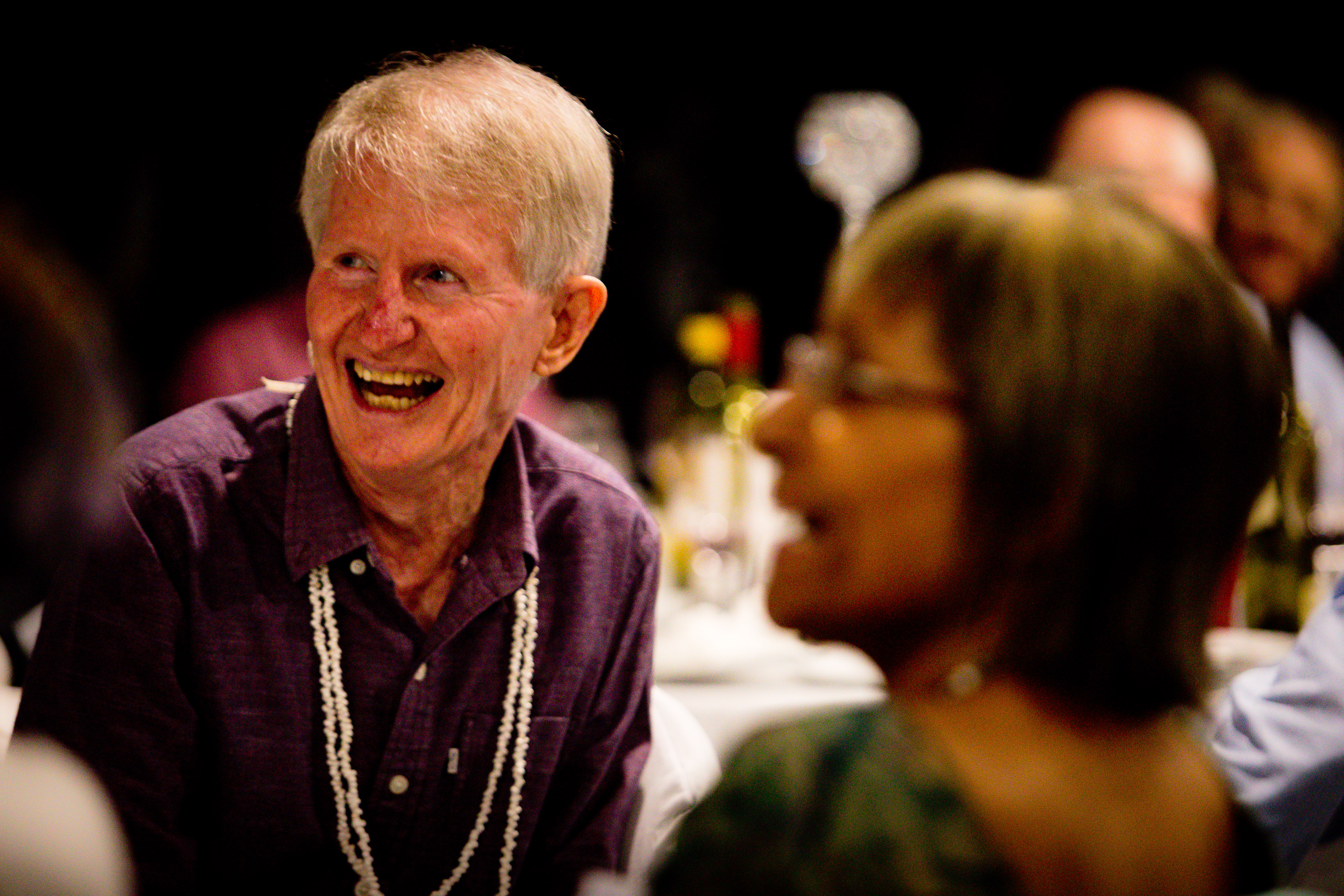 Sean Dorney at a tribute dinner at the Wests rugby union, Brisbane (Credit: Patrick Hamilton)