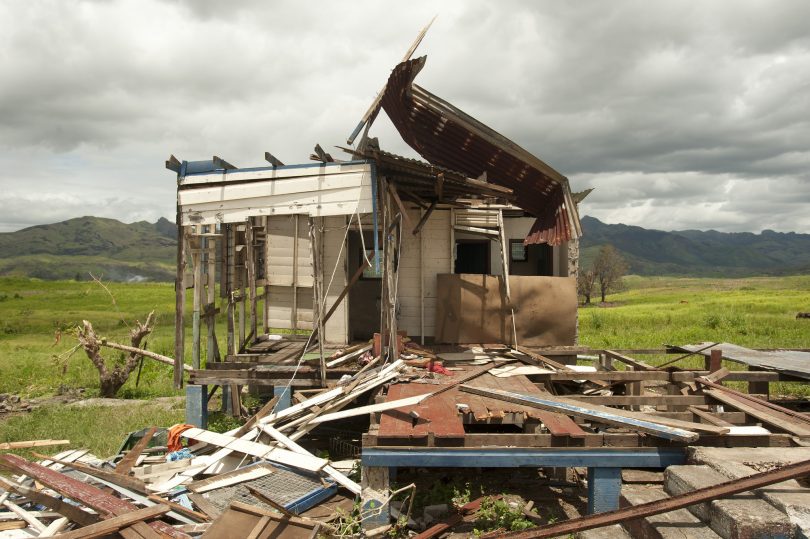 Some of the destruction wrought by Topical Cyclone Winston along Kings Road on Viti Levu, Fiji (Flickr/UN Women/Murray Lloyd/CC BY-NC-ND 2.0)