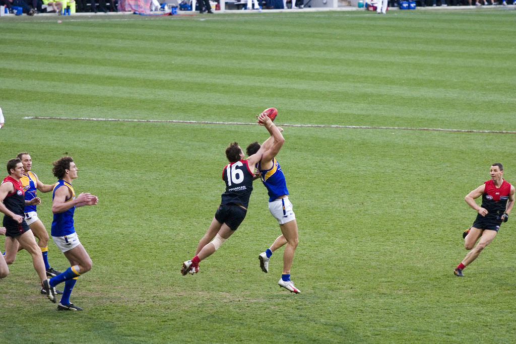 An AFL game (Jimmy Harris/Flickr/CC BY 2.0)