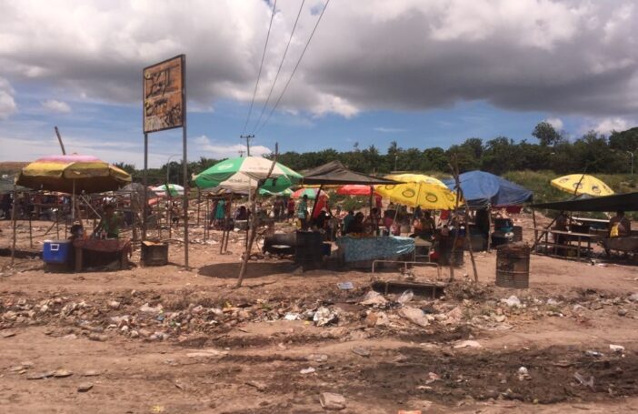 Morning market in Geruhu, Port Moresby (Credit: Dek Joe Sum)