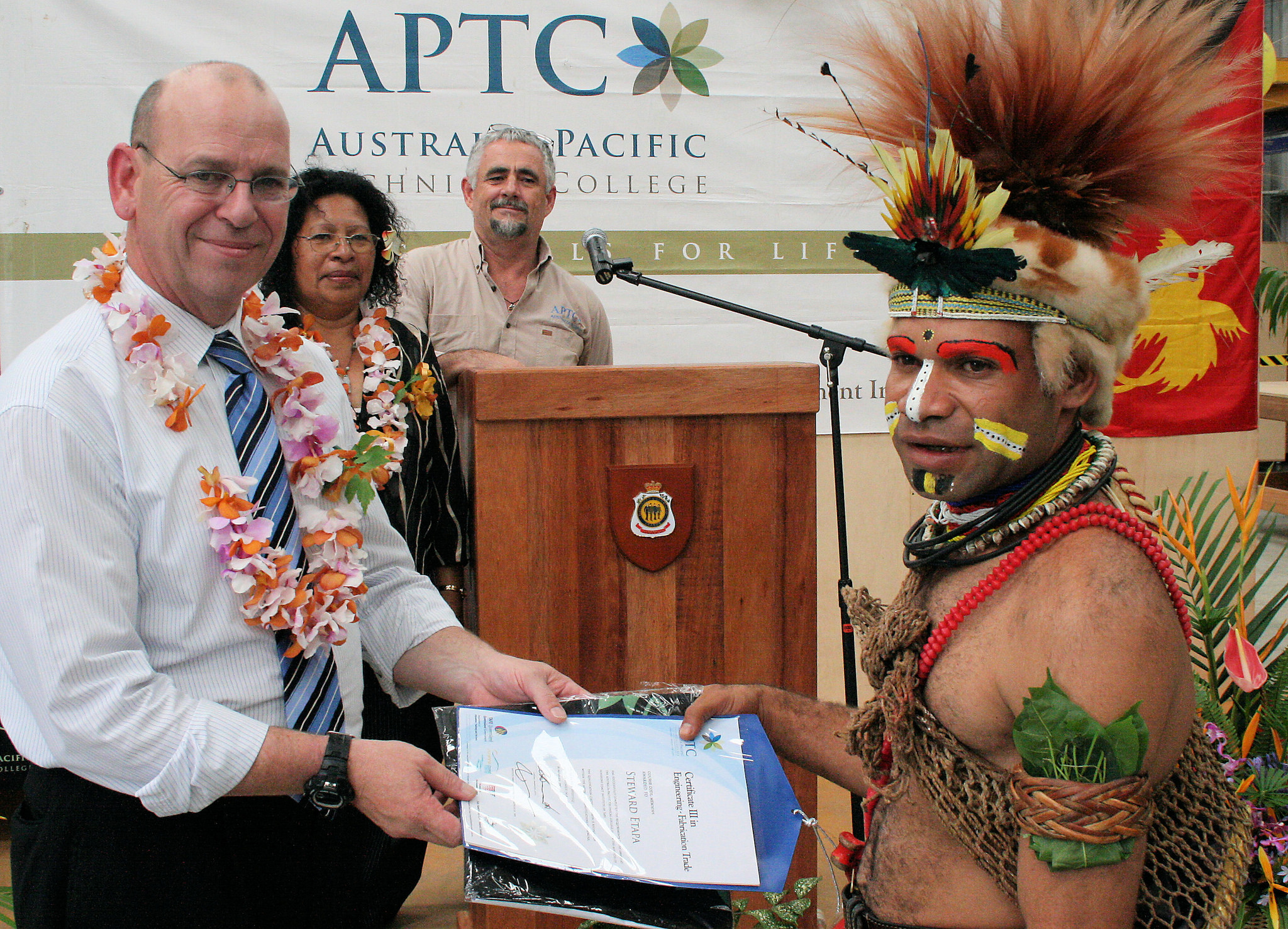 A photo from the 2010 APTC graduation (DFAT/Flickr/CC BY 2.0)