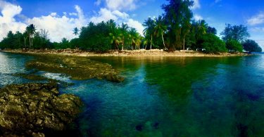 Off the coast of Majuro, Marshall Islands (Credit: Cameron Diver)