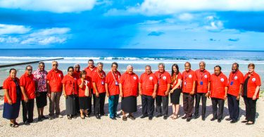 2018 Pacific Islands Forum leaders meeting group photo (Credit: PIFS)