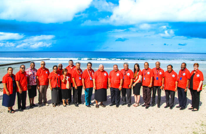 2018 Pacific Islands Forum leaders meeting group photo (Credit: PIFS)