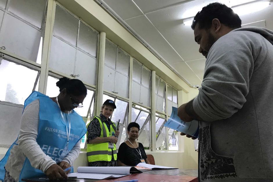 2018 Fiji elections (Credit: ABC News/Catherine Graue)