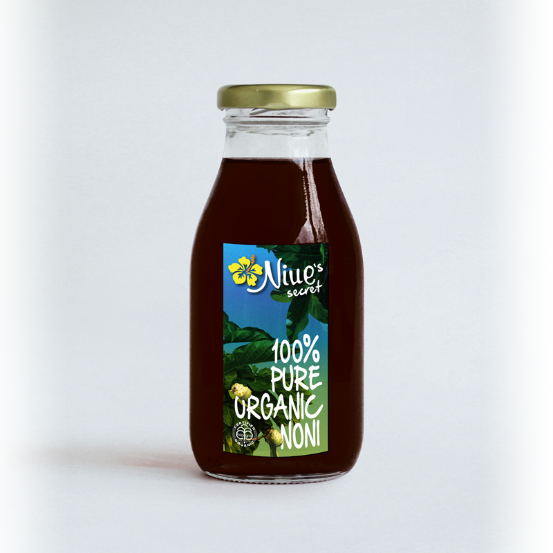 Noni juice, an export of Niue (Credit: G&A)