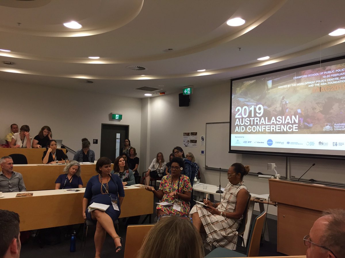 2019 AAC panel on women’s movements in the Pacific (Credit: Christine Deng/Twitter)