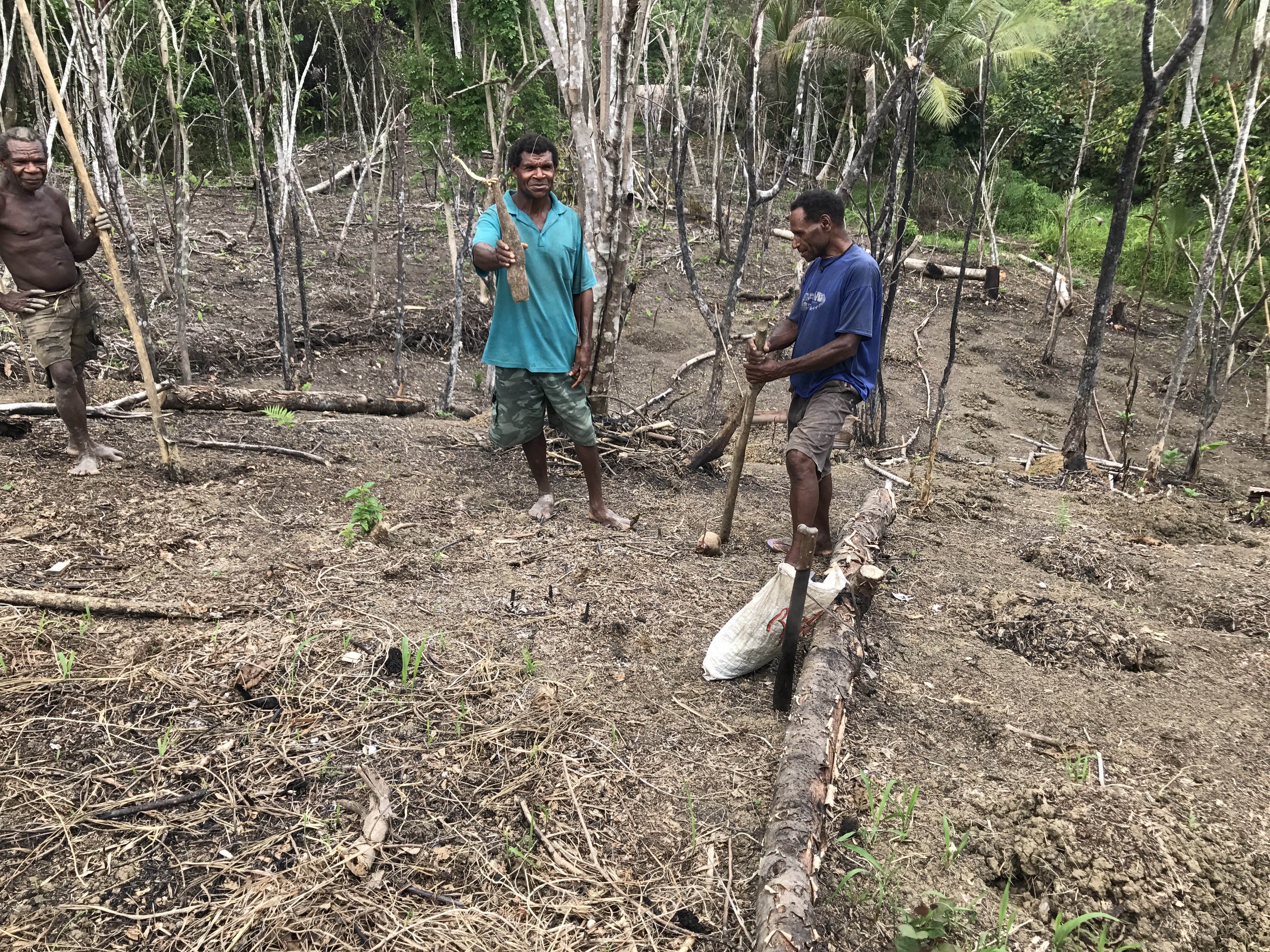 Lowland farmers in East Sepik, Papua New Guinea (Credit: Emily Schmidt/IFPRI)
