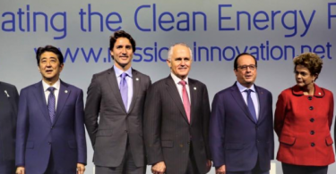 World leaders at the 2015 UN Climate Change Conference (Credit: UN)