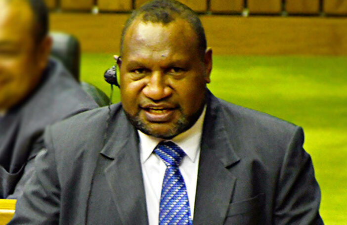 PNG MP James Marape (Credit: PNG Post Courier)