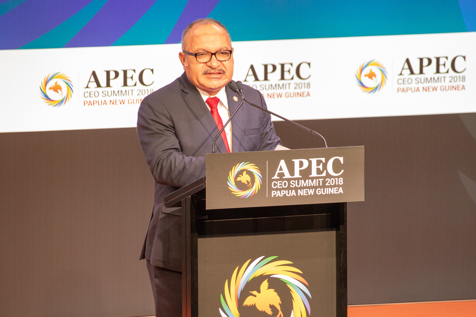PNG Prime Minister Peter O'Neill (Credit: APEC Secretariat)