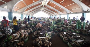Port Vila vegetable market, Vanuatu (Rob Maccoll/DFAT/Flickr CC BY 2.0)