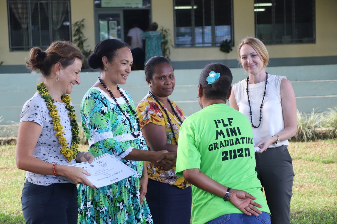 Recent graduation after work-ready training geared towards labour mobility. Organised in collaboration with the Vanuatu Labour Department, Pacific Labour Facility and APTC.