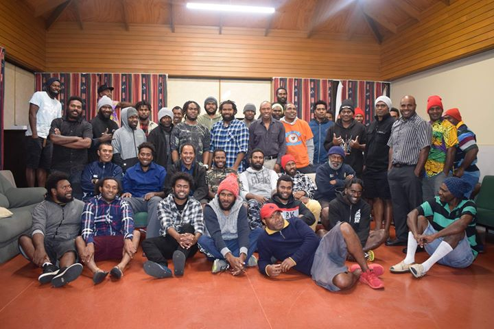 A team of ni-Vanuatu seasonal workers stranded in New Zealand (Pete Bumseng)