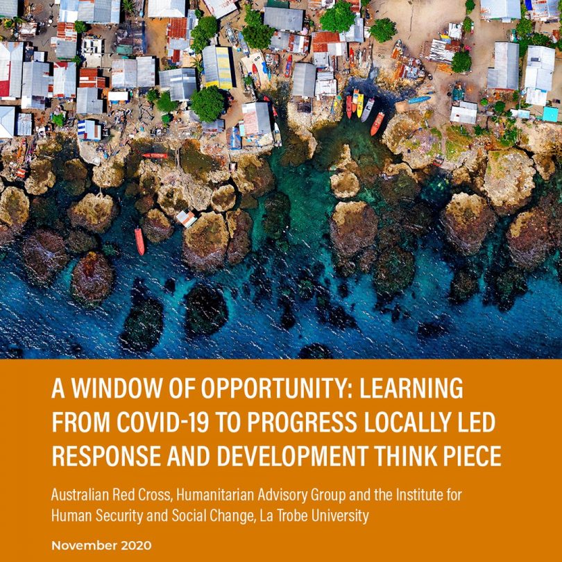 A Window of Opportunity: Learning from COVID-19 to progress locally led response and development