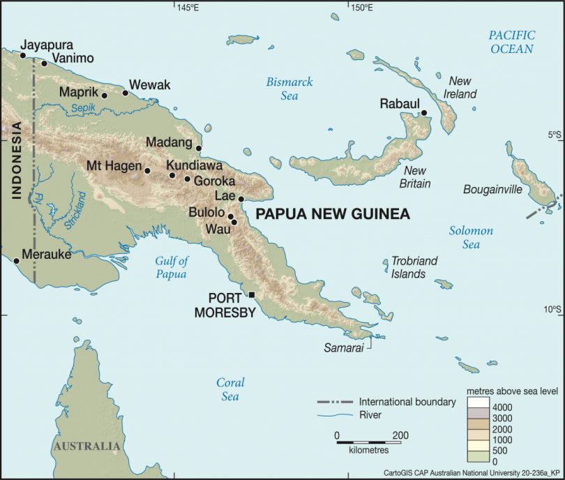 Modern PNG with major urban centres - Devpolicy Blog from the ...