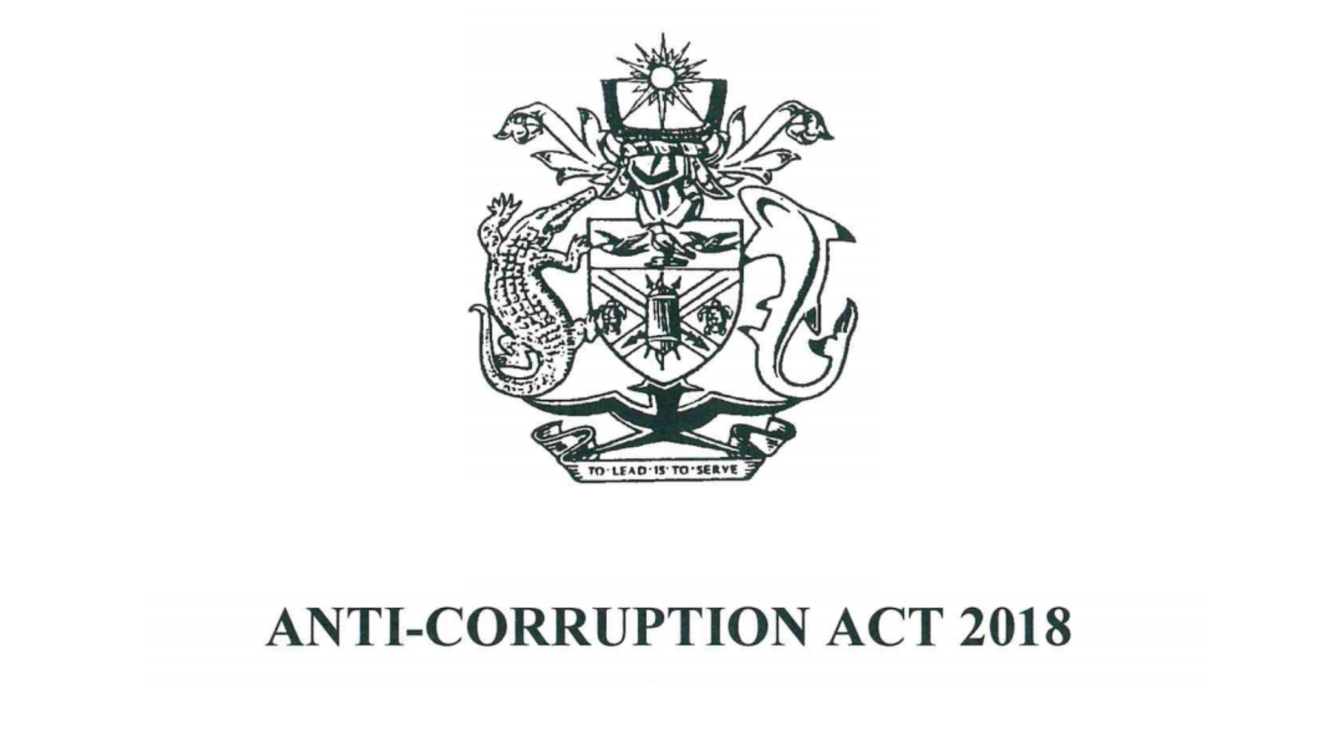 Anti-Corruption Act 2018