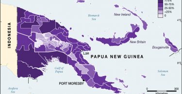 Linguistic fragmentation across PNG