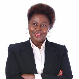 Head and shoulders photographer of Margaret Mbaka