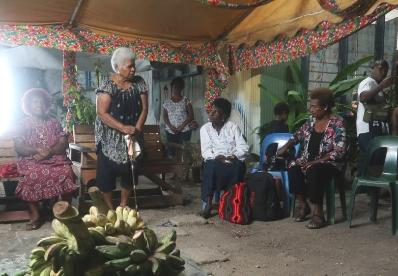 Members of PNG Women In Politics at Nahau Rooney’s haus krai (Michelle Nayahamui Rooney)