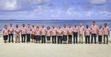 PIF Official Leaders Photo, Funafuti, Tuvalu, 2019 (Pacific Islands Forum Secretariat)