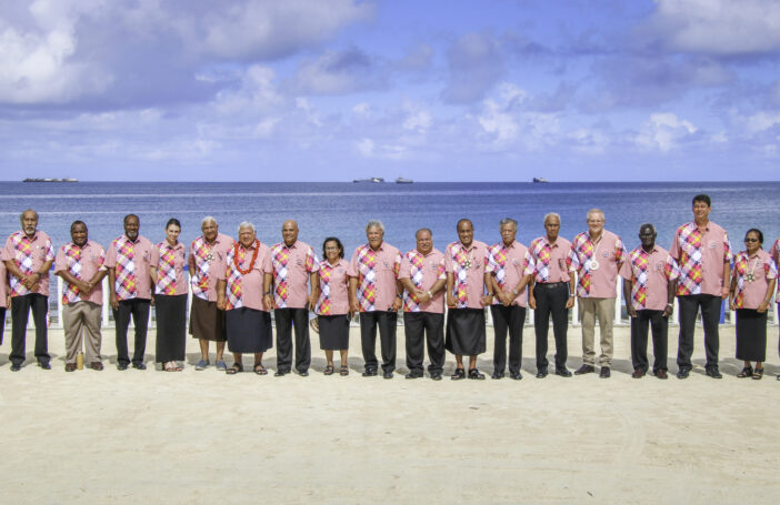 PIF Official Leaders Photo, Funafuti, Tuvalu, 2019 (Pacific Islands Forum Secretariat)