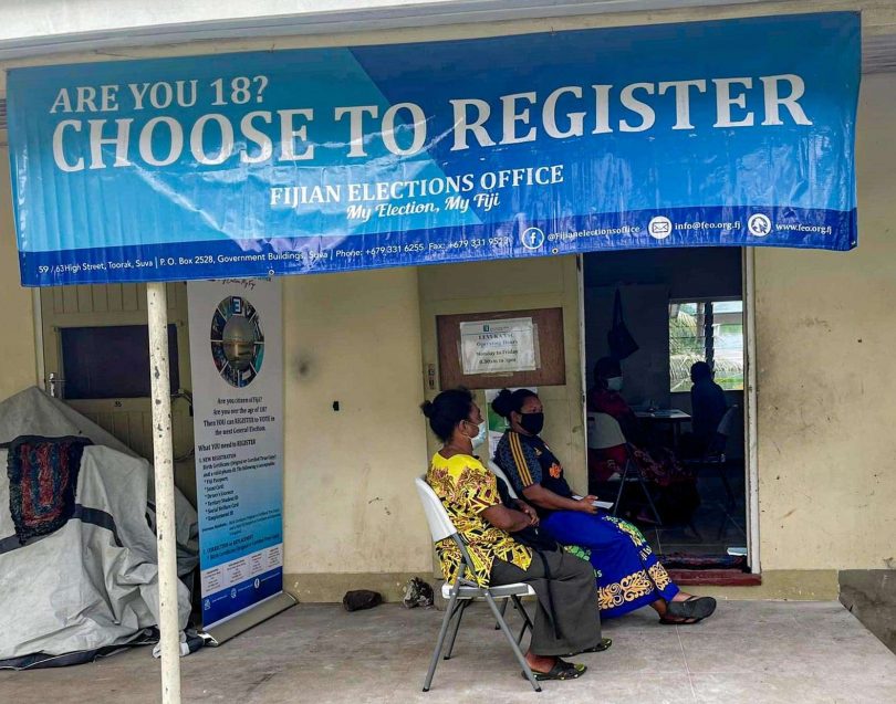 Pacific Elections Office voter registration