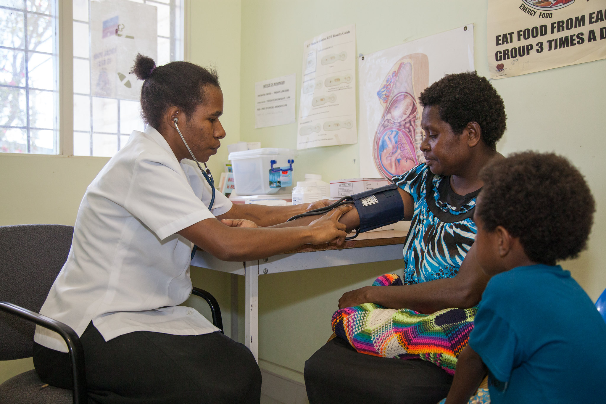 Susa Mama health clinic, Port Moresby General Hospital, PNG (Ness Kerton-DFAT-Flickr)