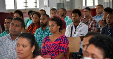 PLS participants prepare to leave Fiji for Australia, April 2022 (Fijian Government-Facebook)