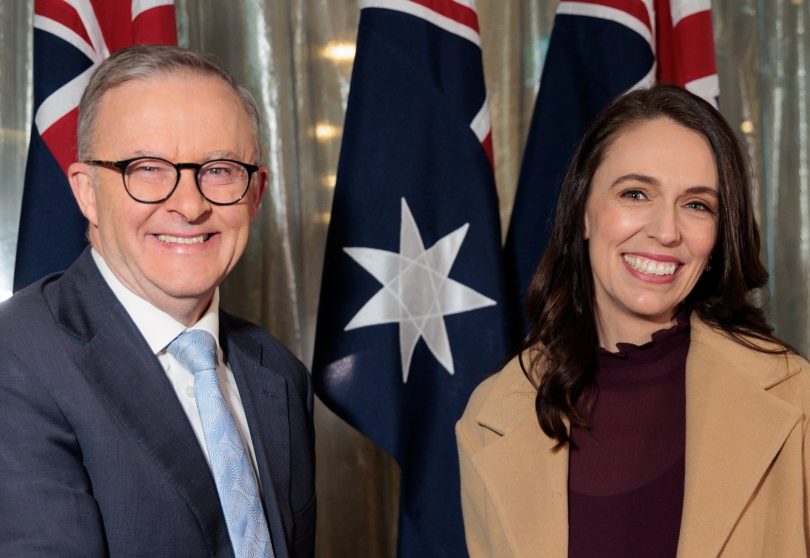 Australian and New Zealand prime ministers, June 2022 (Anthony Albanese-Facebook)