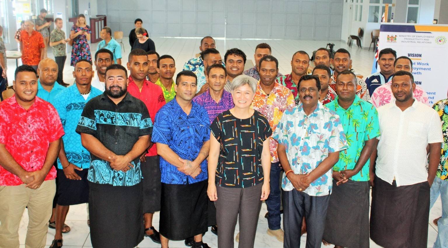 Foreign Minister Penny Wong in Fiji, May 2022 (Fijian Government-Facebook)