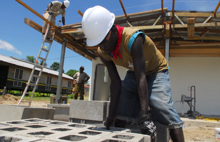 Construction worker, Kokopo, PNG (US Pacific Fleet-Flickr)