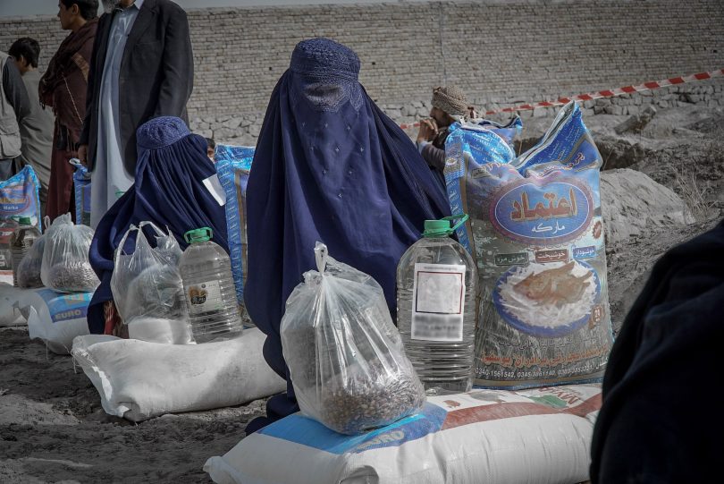 Humanitarian assistance in Kunduz, Afghanistan
