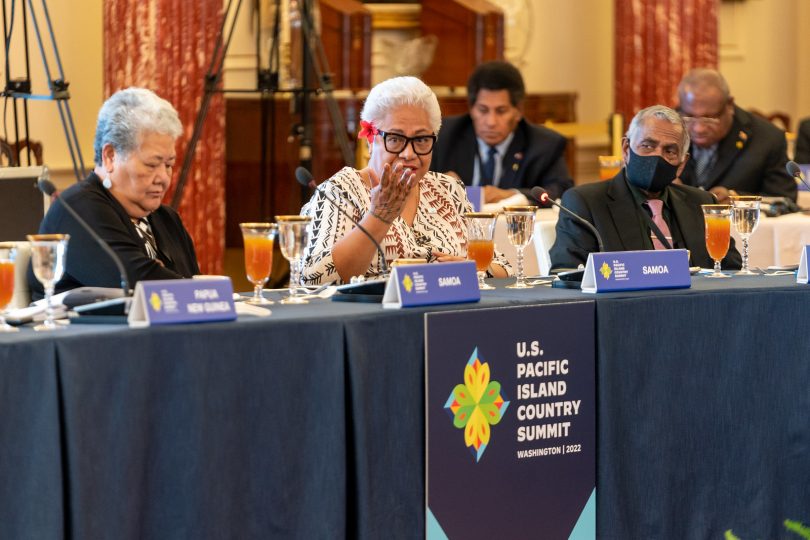 The US Pacific Island Country Summit at the White House, 28-29 September 2022