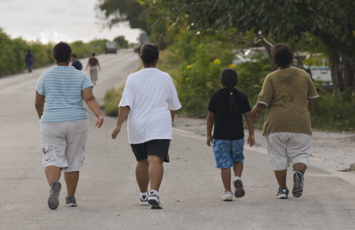 Walking for fitness in Nauru (Lorrie Graham-DFAT-Flickr)