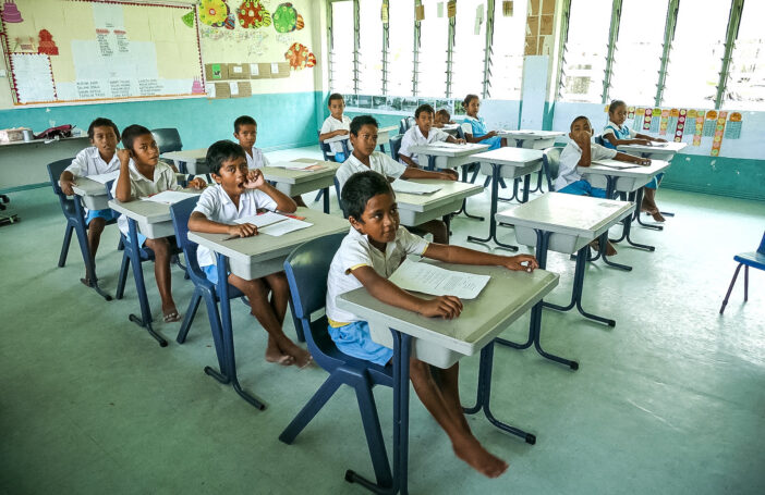 Primary school in Tuvalu